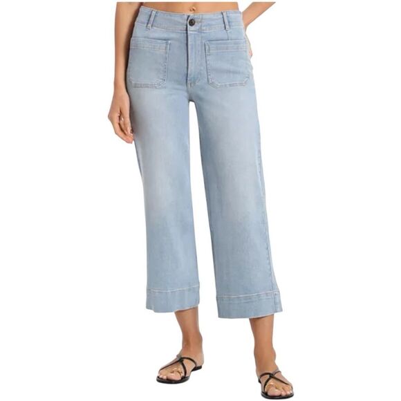 Bagatelle High Rise Cropped Straight Jeans in Siene Wash 
Size 27 - Picture 1 of 7